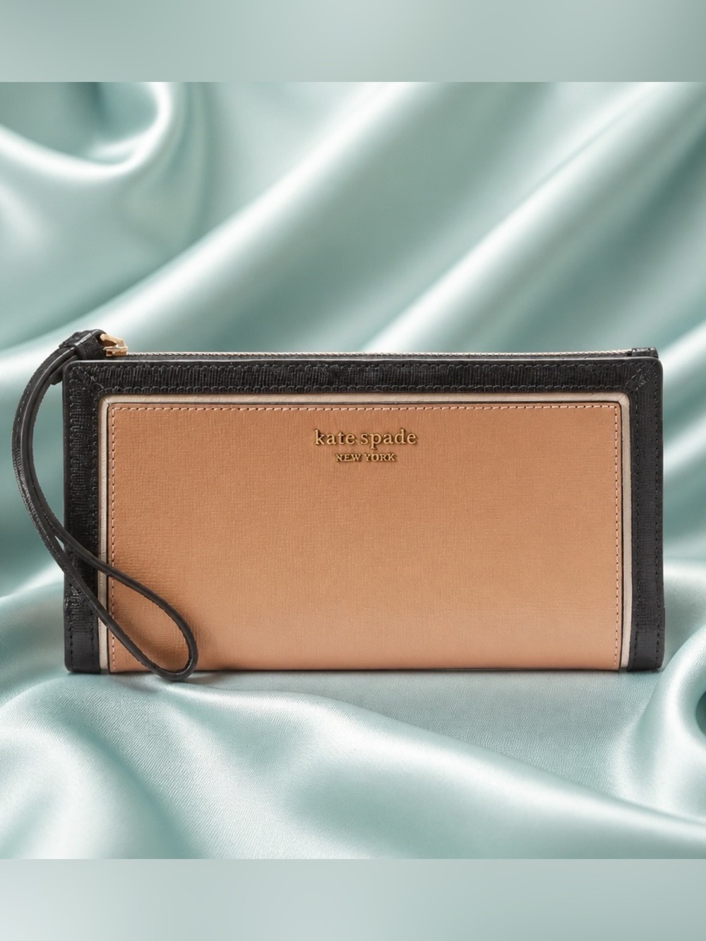 Genuine KATE SPADE Morgan Saffiano Italian Leather Bi-Fold Wallet.